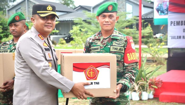 Kapolres Sambas Hadiri Kegiatan Binfungtaswilnas TNI 2025
