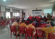 Kapolsek Mandor Hadiri Rapat Penyuluhan Pajak Daerah dan Launching Samsat GOKATAN di Desa Mandor