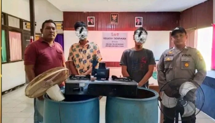 Dua Spesialis Pencuri Rumah Kosong Ditangkap Polisi di Teluk Batang