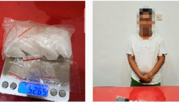 Dua Pengedar Narkoba Diciduk Polres Ketapang, 52,65 Gram Sabu Disita