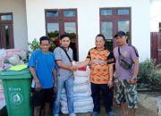 PT.JUS Salurkan Bansos Untuk Empat Desa Terdampak Banjir di Kec. Sandai