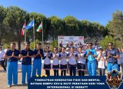 Satgas Sempu XXV-Q Ikuti Perayaan Hari Yoga Internasional di Indobatt