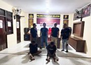 Tim Gabungan Polsek Pontianak Selatan Ringkus IH dan FS Pelaku Curat