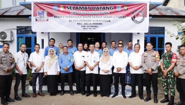 Tim Penilai Bareskrim Mabes Polri: Kelurahan Sukaharja Masuk Nominasi Bebas Narkoba