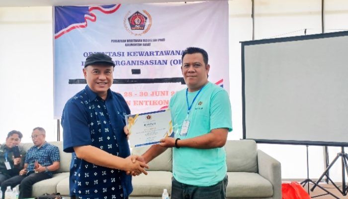 PWI Kalbar Gelar OKK di Entikong, Teguhkan Nilai Etika dan Integritas Profesi Wartawan