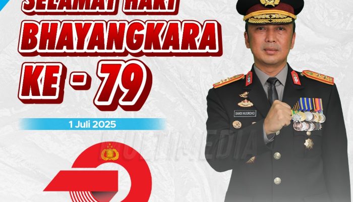Kepala Divisi Humas Polri, Irjen Pol. Dr. Sandi Nugroho Mengucapkan HUT Bhayangkara ke 79