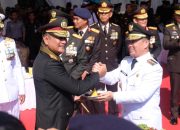 Meriah dan Khidmat, Polda Kalbar Gelar Upacara HUT Bhayangkara ke-79 di Kantor Gubernur
