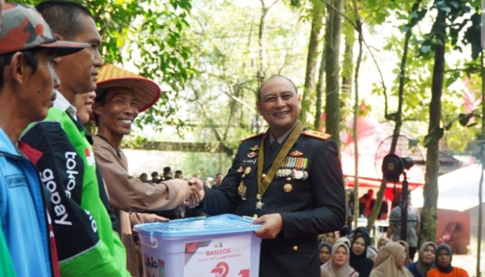 Kapolda Kalbar Gelar Syukuran HUT Bhayangkara ke-79 Bersama Ojol dan PHL