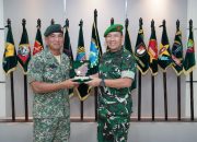 Pangdam XII/Tpr Terima Kunjungan Panglima 1 Divisyen Malaysia