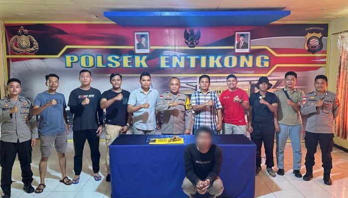 Terciduk Miliki Senpi Rakitan, ALH Ditangkap Polisi di Jalan Lintas Malindo