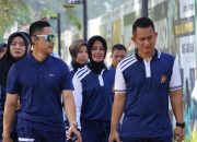 Polresta Pontianak Tingkatkan Kebugaran Personel Kegiatan Olah Raga Jalan Sehat