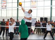 Pangdam XII/Tpr Resmi Tutup Turnamen Bola Voli Antar Satuan
