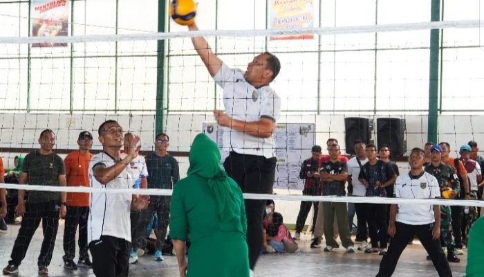 Pangdam XII/Tpr Resmi Tutup Turnamen Bola Voli Antar Satuan