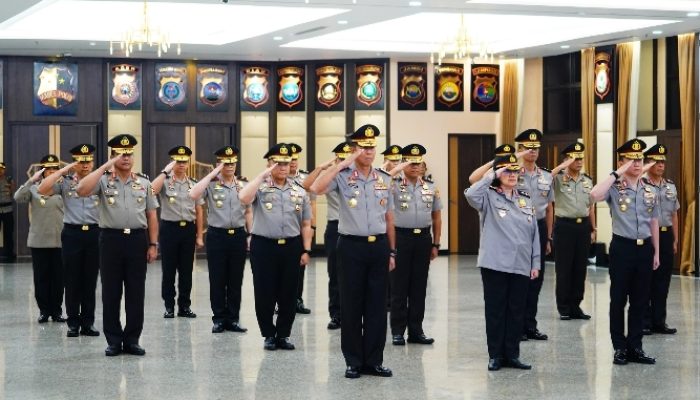 17 Pati Polri Naik Pangkat, Satu Raih Bintang Tiga