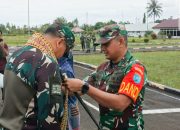 Kasdam XII/Tpr Sambut Kunker Pangkogabwilhan 1 di Kapuas Hulu