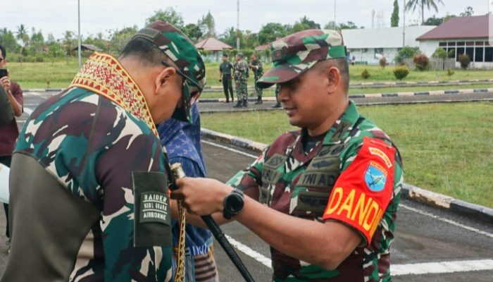 Kasdam XII/Tpr Sambut Kunker Pangkogabwilhan 1 di Kapuas Hulu