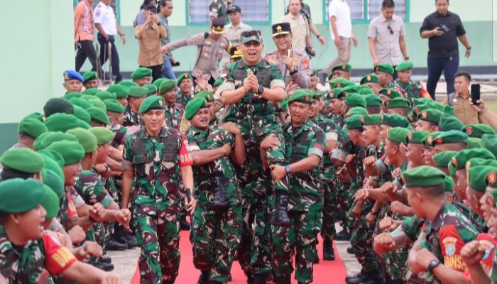 Kunjungi Kodim 1013/Mtw, Pangdam XII/Tpr : Penting Sinergi Menjaga Ketahanan Nasional