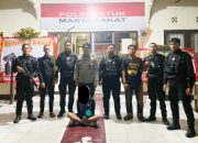 Polresta Pontianak Amankan Anak  Bawa Sajam di Jl. Merdeka