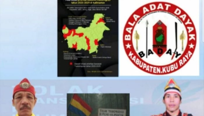 Aktivis Bala Adat Dayak Menyatakan Sikap :Tolak Program Transmigrasi di Kalimantan Barat