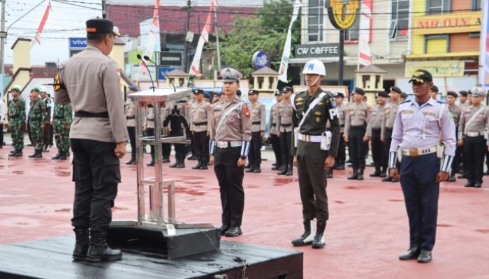 Polres Sanggau Gelar Apel Operasi Patuh Kapuas 2025, Wujudkan Tertib Lalu Lintas Menuju Indonesia Emas