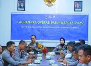 Polres Sanggau Gelar Latpraops Patuh, Maksimalkan Kesiapan Personil