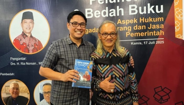 Dr Herman Hofi Luncurkan Buku Aspek Hukum Pengadaan Barang dan Jasa Pemerintah