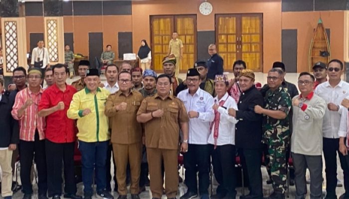 PMP Kubu Raya Deklarasikan Komitmen Jaga Kondusivitas dan Persatuan Lintas Etnis