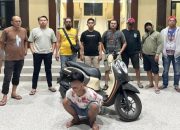 Polres Kubu Raya Ciduk FI Pelaku Ranmor di Pasar Flamboyan