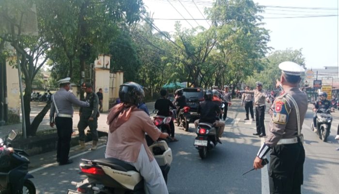 Hari Terakhir Ops Patuh Razia Gabungan Sasar Wilayah Pontianak Timur