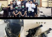 Polda Kalbar Ringkus Pelaku Curanmor dan 2 Senjata Api