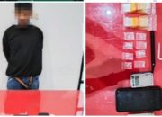 Polres Ketapang Kembali Ringkus Pengedar Narkoba 8 klip Sabu Disita