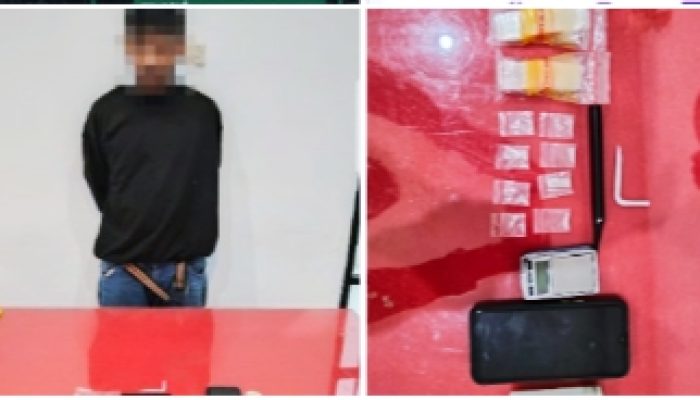 Polres Ketapang Kembali Ringkus Pengedar Narkoba 8 klip Sabu Disita