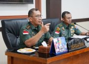 Pangdam XII/Tpr Pimpin Rapat Monitoring Penanganan Karhutla di Kalbar