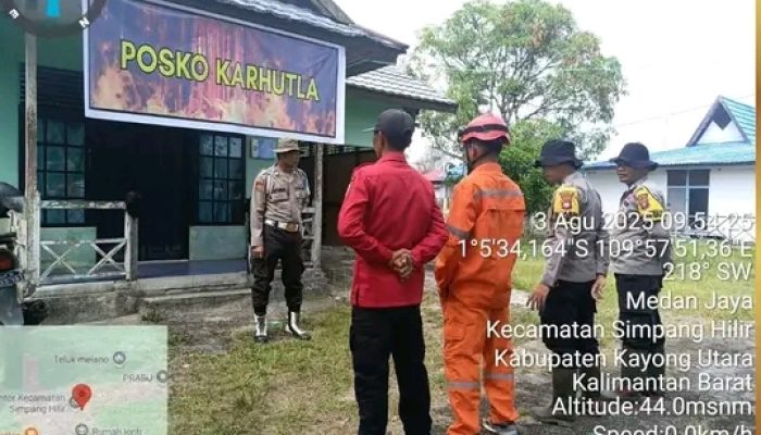 Polres Kayong Utara Patroli Dan Sosialisasi Karhutla Di Wilayah Kabupaten Kayong Utara 