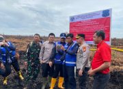 KLHK dan Polres Kubu Raya Segel Lahan Terbakar PT. Putra Lirik Domas