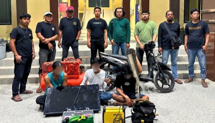 Gerak Cepat Tim Macan Raya Bekuk Pelaku Pencurian Gudang di Kubu Raya
