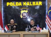 Polda Kalbar dan PDRM Serawak Malaysia Jalin Kerja Sama