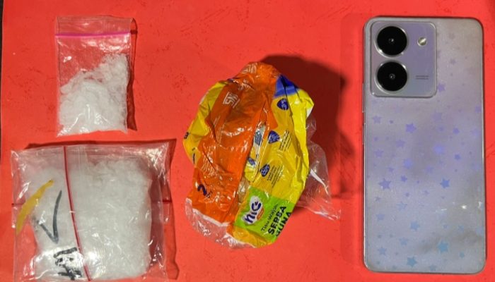 Kurir Lintas Provinsi Diringkus Polisi, Sabu 58,14 Gram Disita