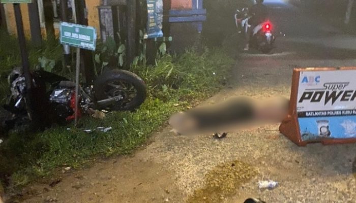 Polisi Buru Truk Misterius, Laka di Kubu Raya Korban Tewas Ditempat
