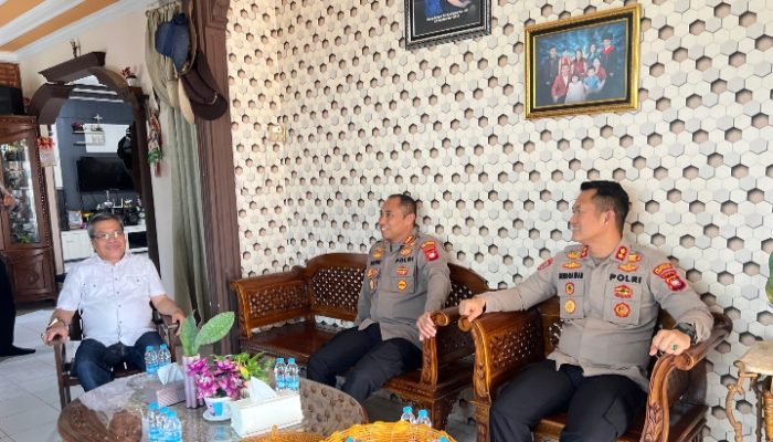 Kapolresta dan DAD Pontianak Eratkan Silaturahmi