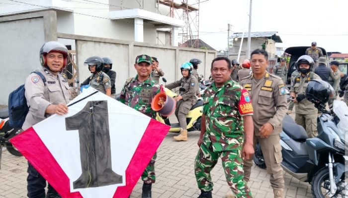 Cegah Korban, Tim Gabungan Gencar Razia Layangan Gelasan