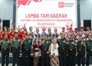 Semarak HUT RI, Lestarikan Budaya Nusantara Kodam Gelar Lomba Tari