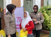Polres Kubu Raya Gerakan Pangan Murah Hanya 1,5 Jam 11 Ton Beras Ludes