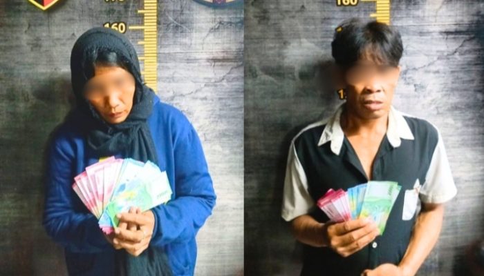 Polisi Tetapkan Tersangka Pasutri Tipu Pedagang Kecil Pakai Uang Mainan
