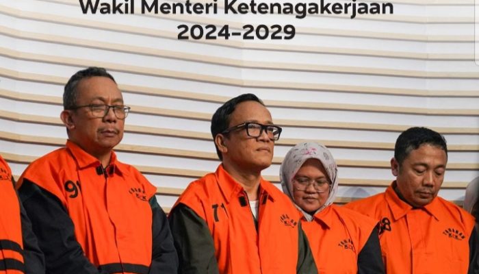 KPK Tahan 11 Orang Tersangka Korupsi Sertifikasi K3,Diantaranya Wakil Mentri Tenaga Kerja