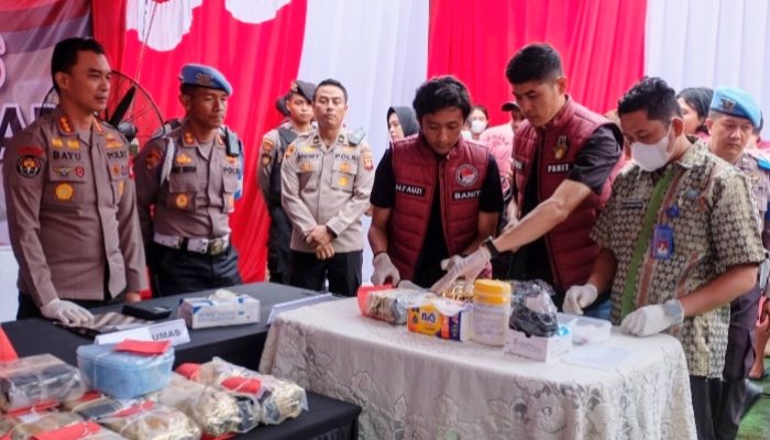 Polda Kalbar Musnahkan 86,189 Kg Sabu dan 54,801 Ribu Butir Ekstasi dari 20 Tersangka