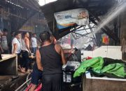 Pasar Senggo Kuala Dua Membara, 11 Ruko Ludes Dilalap Sijago Merah