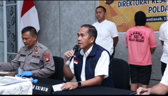 Polda Kalbar Tangkap 4 Penyusup Aksi di Mapolda dan kantor DPRD