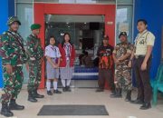 Danramil Kembayan Pimpin Patroli Bersama Komponen Masyarakat Jaga Kamtibmas ‎