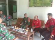 BNPB Singkawang Timur Anjangsana ke Koramil 1202-04/Singkawang Timur, Perkuat Sinergi Penanggulangan Bencana